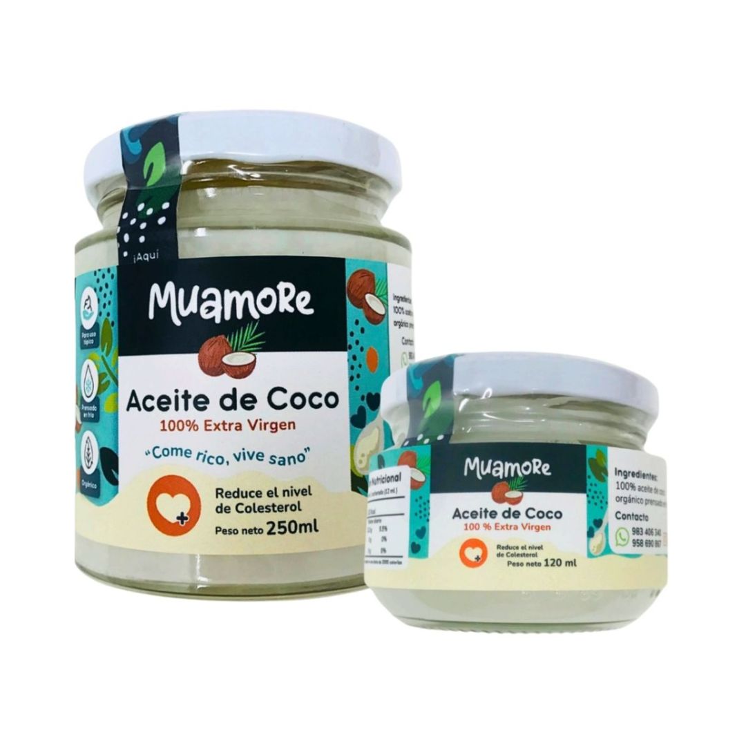 Aceite de coco 100% EXTRAVIRGEN 120 ML Aceite de coco 100% EXTRAVIRGEN 120 ML