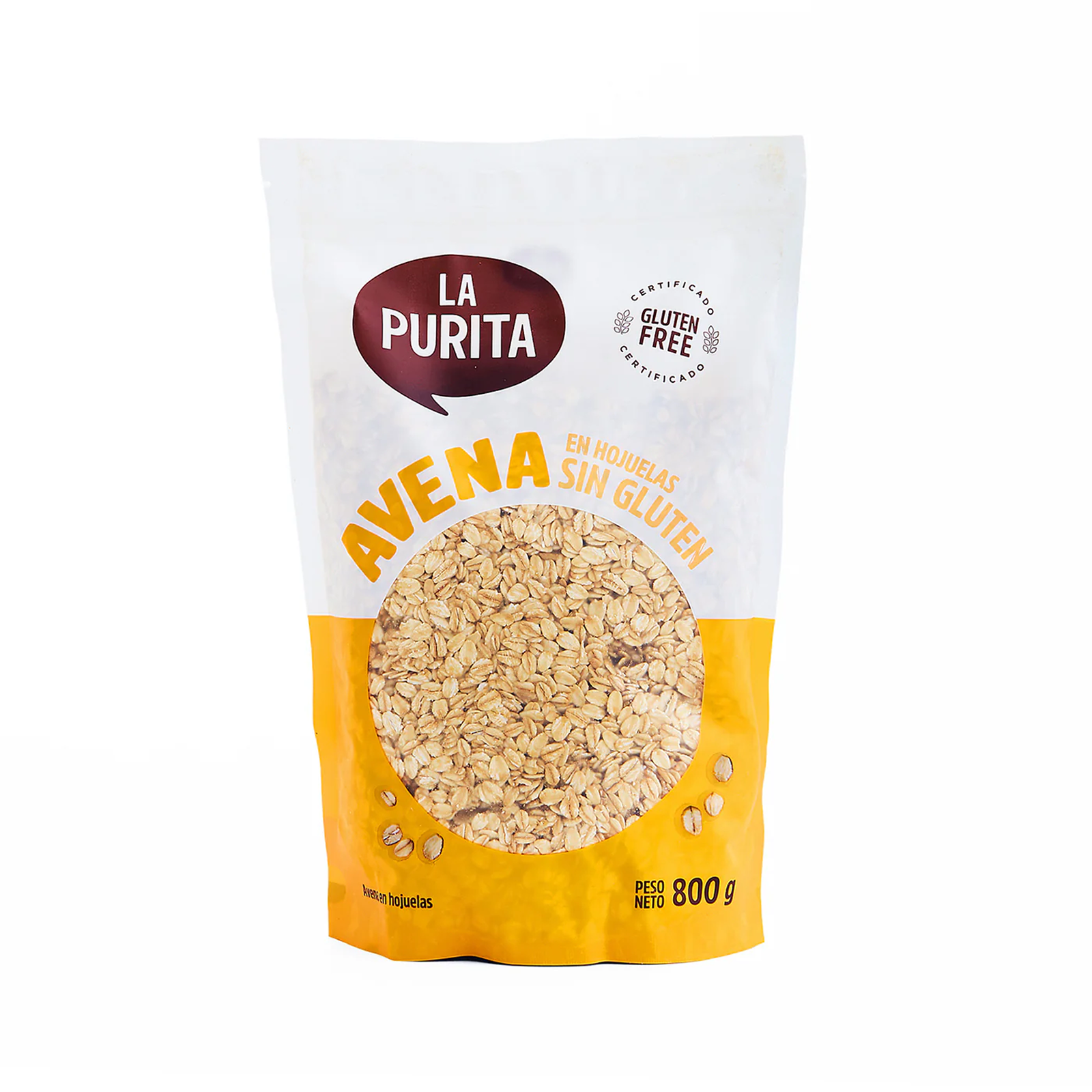 Avena en hojuelas sin gluten 800GR 1 Avena en hojuelas sin gluten 800GR