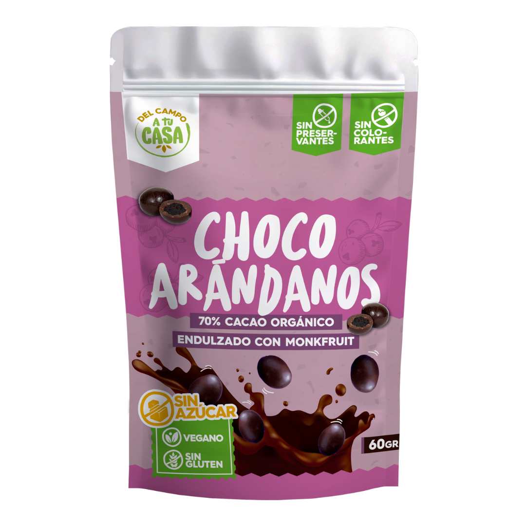 choco arándanos sin azúcar x60gr Choco arándanos sin azúcar x 60gr