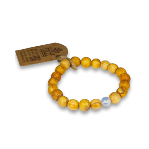Pulsera cáncer – cuarzo rosado