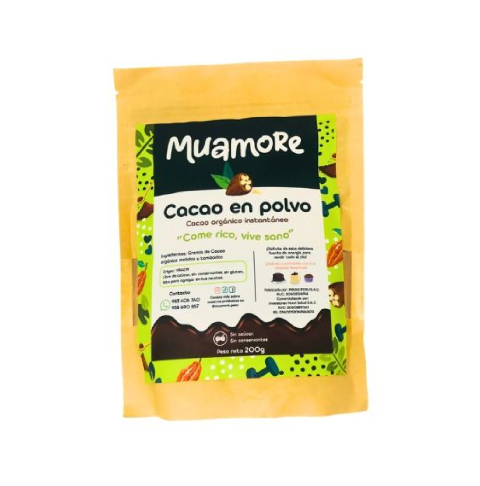 cacao en polvo 200 gr Cacao en polvo 200 gr