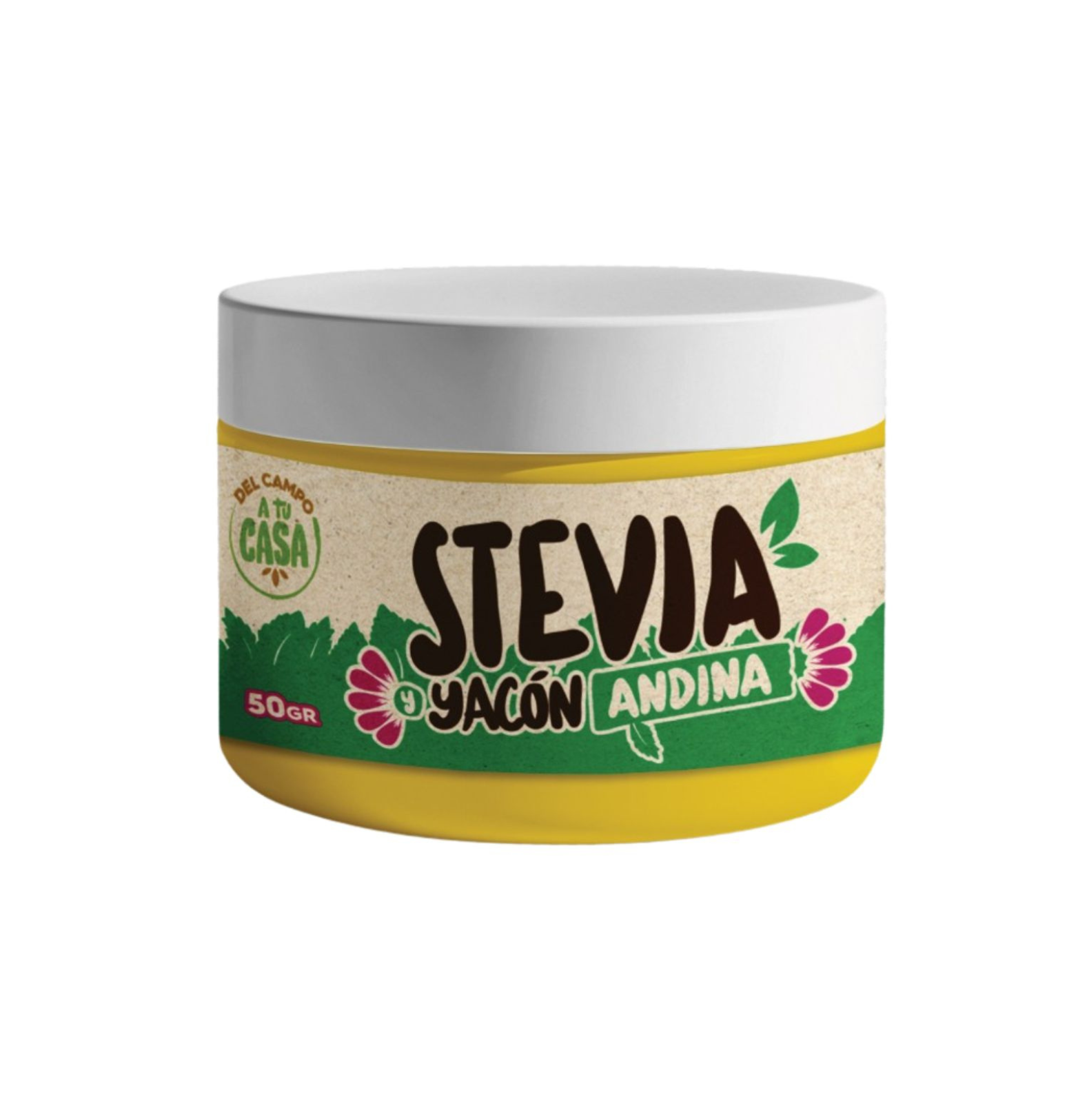 frasco stevia andina 100% natural 50 gr Frasco stevia andina 100% natural 50 gr